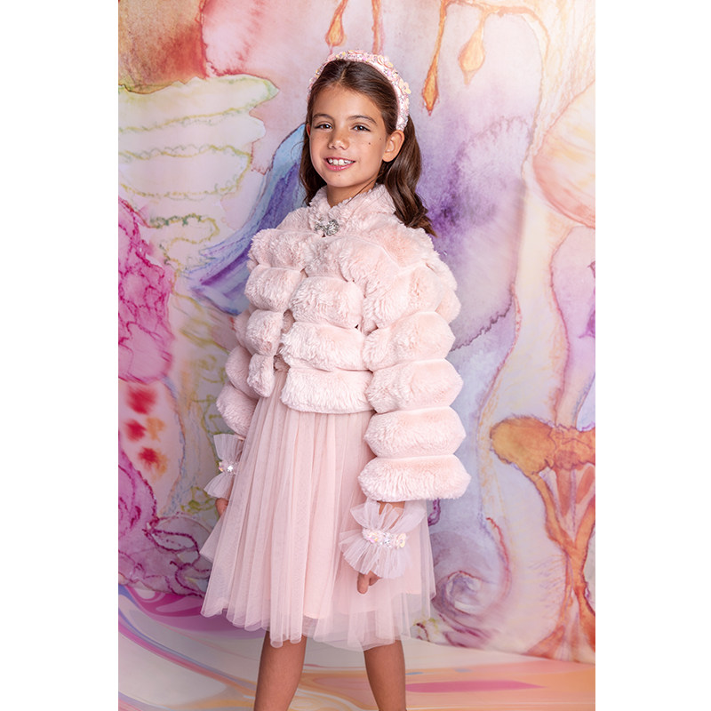 3件5折Little TUTU DU MONDE FW24女童吊带蓬蓬裙纱纱裙夹克发箍,淘宝优惠券,粉丝福利购,淘宝优惠卷