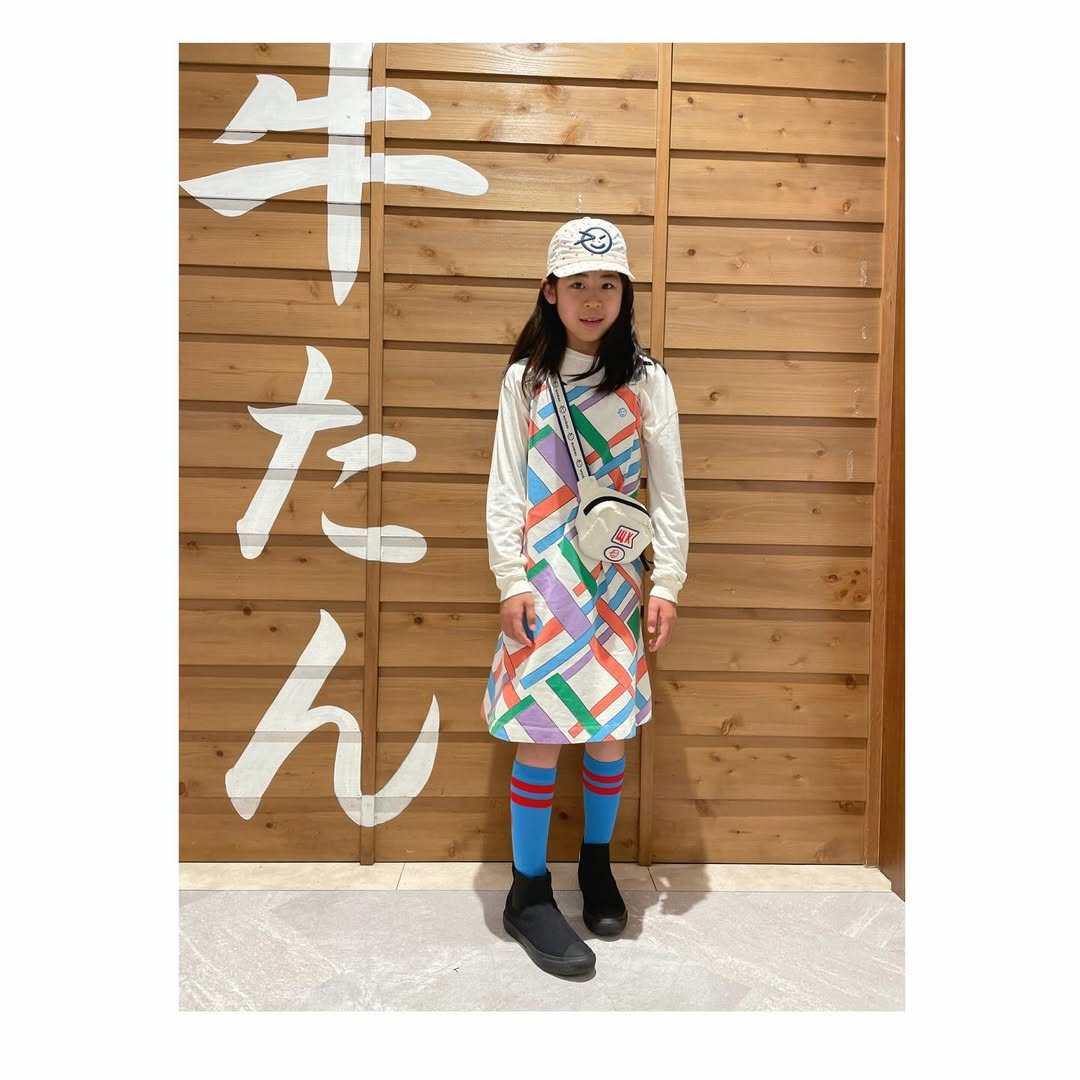 54 Little现货 英国Wynken SS25女宝宝有机棉个性印花吊带连衣裙,淘宝优惠券,粉丝福利购,淘宝优惠卷