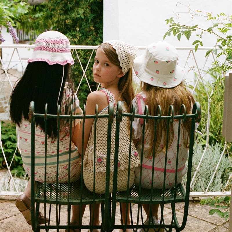 45Z Little现货 bebe organic SS25女童上衣裤子半裙遮阳帽,淘宝优惠券,粉丝福利购,淘宝优惠卷