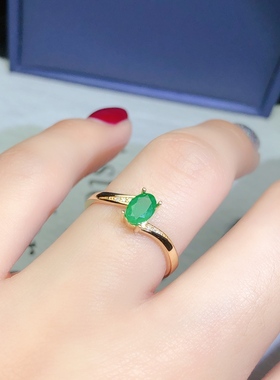 18k金白金黄金玫瑰金戒指镶嵌