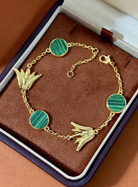 2025年潮款立体花朵白贝手链手环