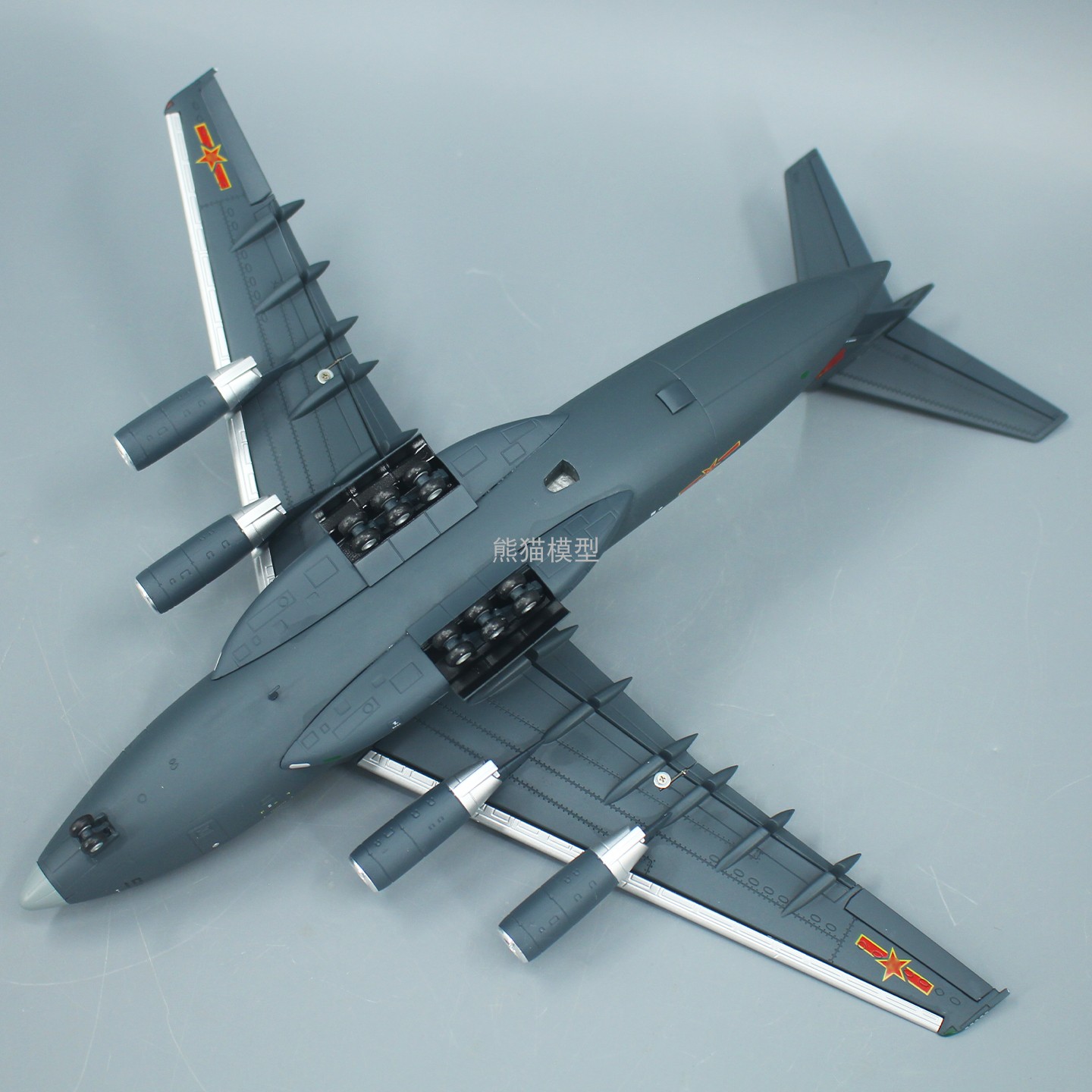 1:130 运20 鲲鹏运输机 Y20飞机模型成品合金仿真收藏摆件纪念品 - 图3