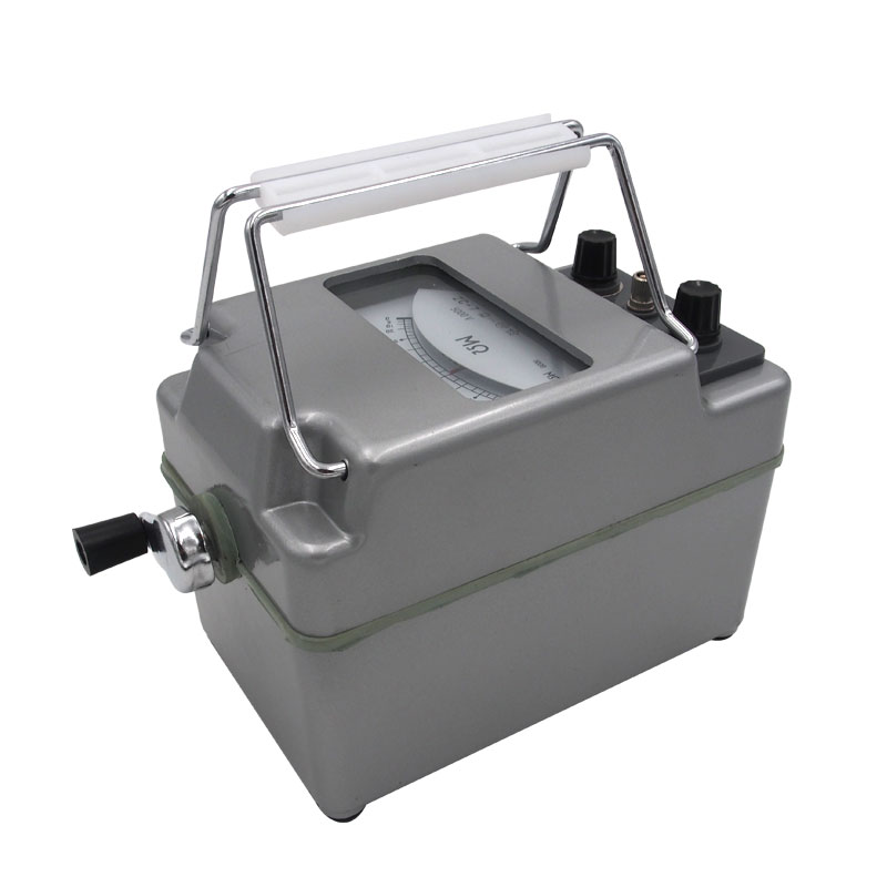 上海第六电表厂ZC-7绝缘电阻表兆欧表梅格牌摇表500V/1000V/2500V - 图1