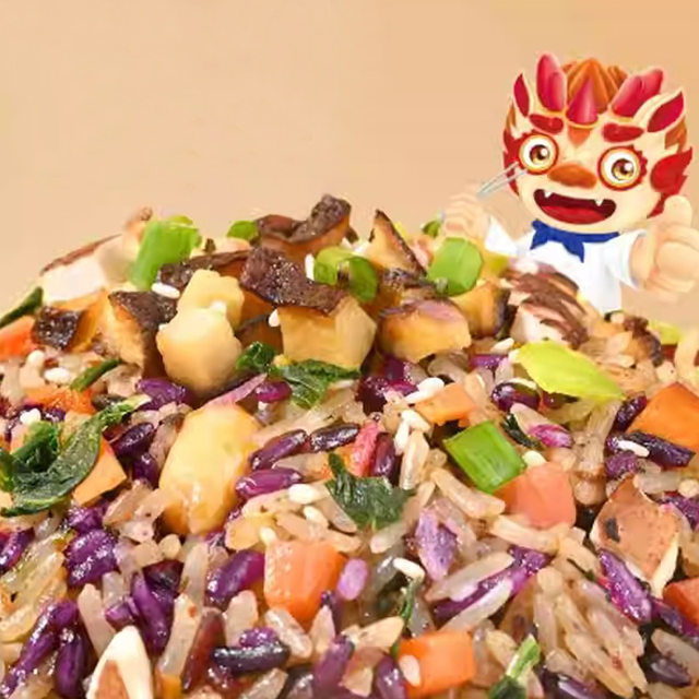 Multigrain rice mixed rice, ready-to-eat self-heating rice without cooking