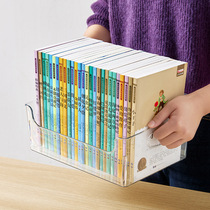 Transparent Dress Book Box Children Plotter Book Box Containing Box Classroom Students High School Book Containing Box a4 Toy Finishing