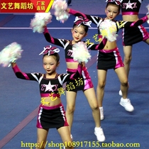 Childrens cheerleading bodybuilding Bodysuit Skills Cheerleading the Gymnastics Dance Suit Children Cheerleading Clothing customised