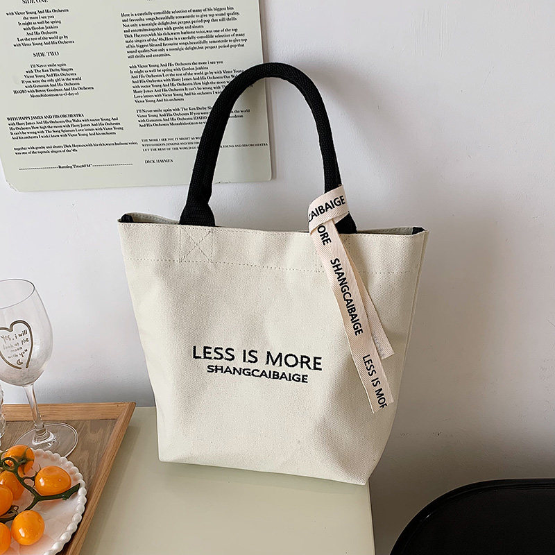 韩国原创帆布袋休闲百搭手提包女公文包商务通勤包杂物A4文件包,淘宝优惠券,粉丝福利购,淘宝优惠卷