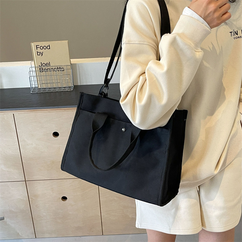 韩版帆布斜挎包大容量饭盒包妈咪外出手提包手拎包上课通勤文件包,淘宝优惠券,粉丝福利购,淘宝优惠卷