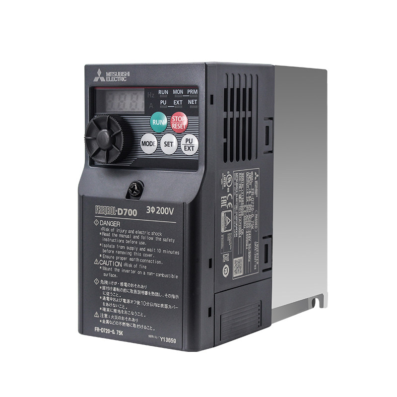 三菱变频器FR-D720S-0.4K-CHT/0.75/1.5/2.2KW 008SC-EC/100 - 图2