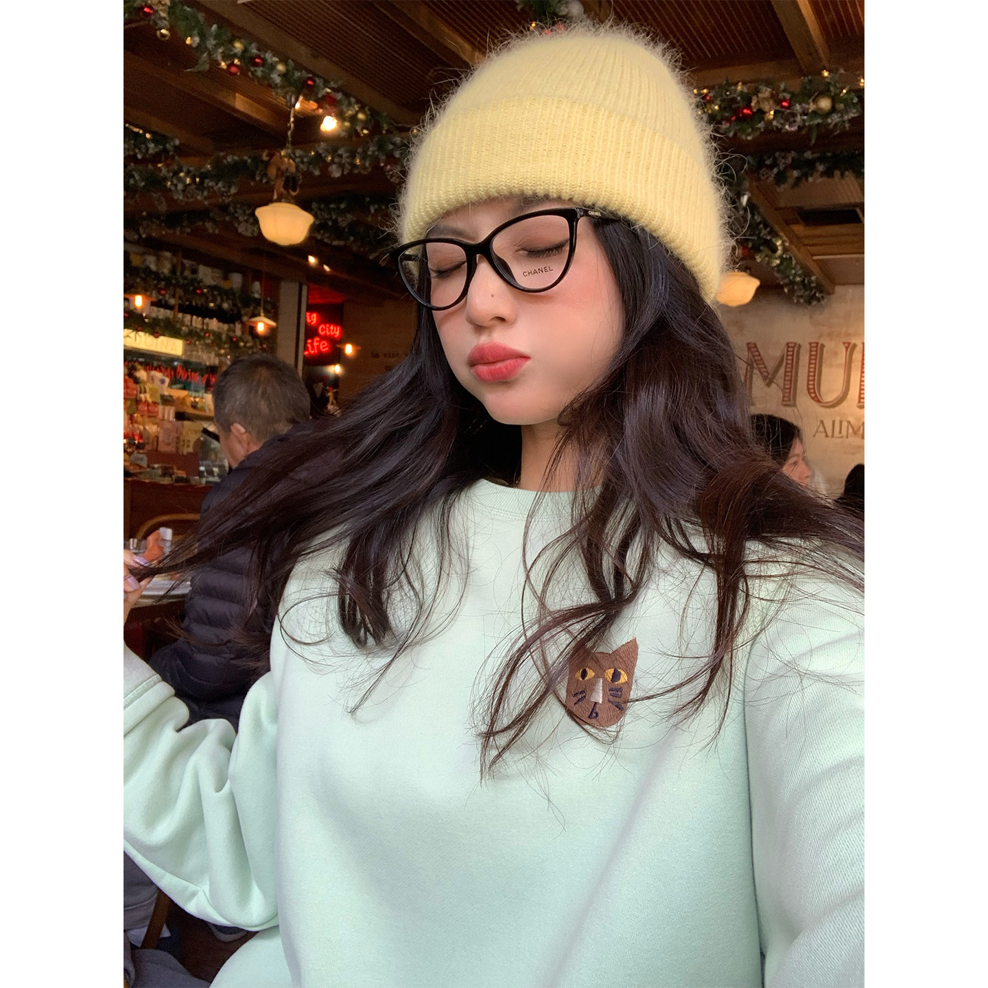 落落狷介 加绒卫衣套装2025新款女两件套小个子运动套装+卫裤保暖,淘宝优惠券,粉丝福利购,淘宝优惠卷