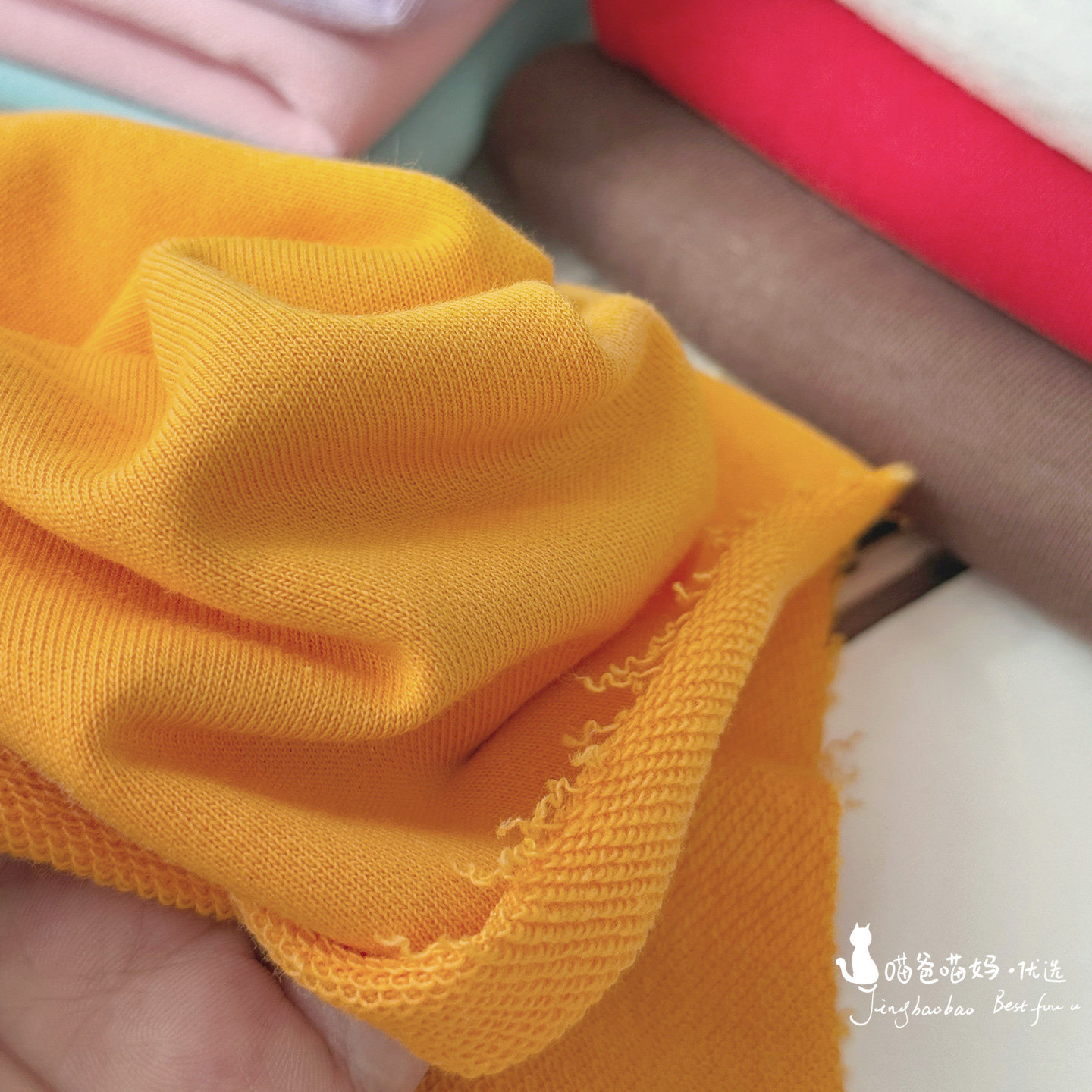 纯棉毛圈布料春秋卫衣外套毛肚运动校服针织面料新疆长绒棉,淘宝优惠券,粉丝福利购,淘宝优惠卷