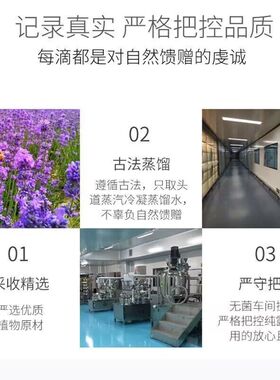 薰衣草纯露500ml平衡水油香草收敛毛孔淡化痘印天然爽肤水原料