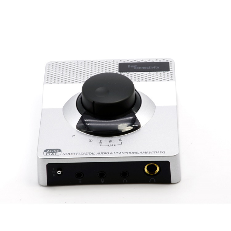 西霸FG-UAU11C 96KHz/24bit Hi-Fi USB声卡 DAC 带硬件EQ游戏影音 - 图1