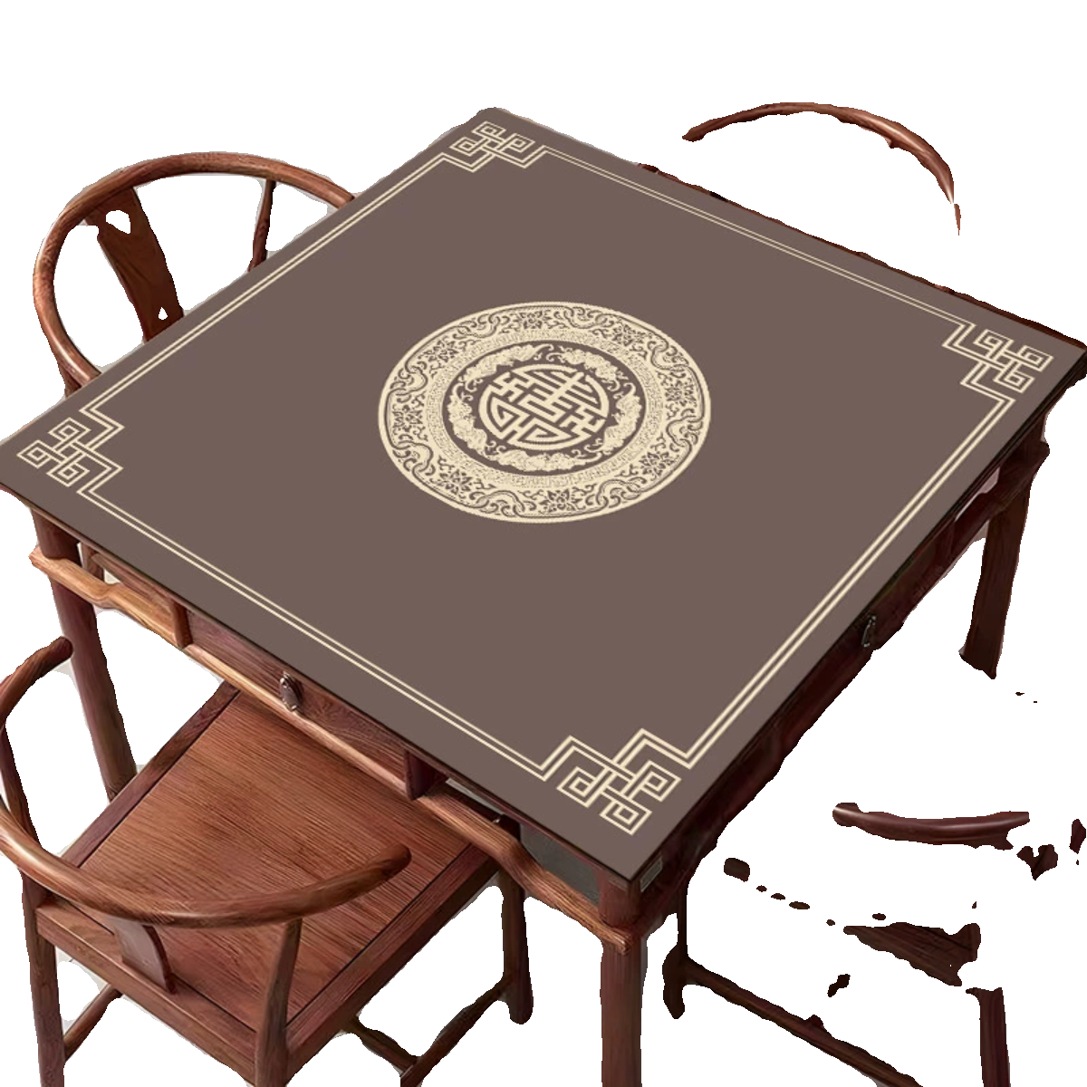 麻将桌垫加厚隔音正方形棋牌静音毯子扑克牌九耐磨防滑手搓餐桌布,淘宝优惠券,粉丝福利购,淘宝优惠卷