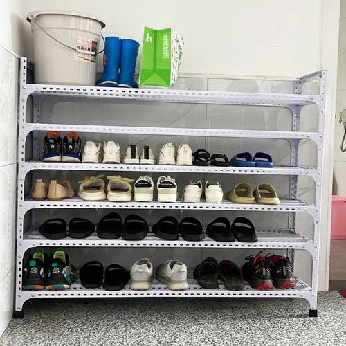 角钢材料家用阳台万能三角铁架子定制鞋架花架收纳落地式置物架 - 图3