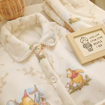 LISA TAYLOR and the Cubs to hide by covets with velvet and thickened flannel pyjamas for womens winter