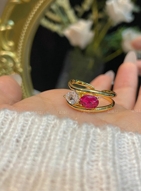 男女通用铜复古/宫廷戒指/指环