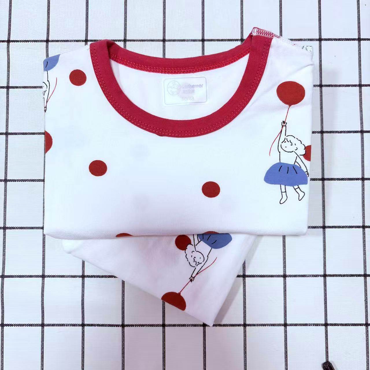 旺贝特儿童内衣套装女小童纯棉秋衣秋裤无骨莱卡棉秋冬睡衣家居服,淘宝优惠券,粉丝福利购,淘宝优惠卷