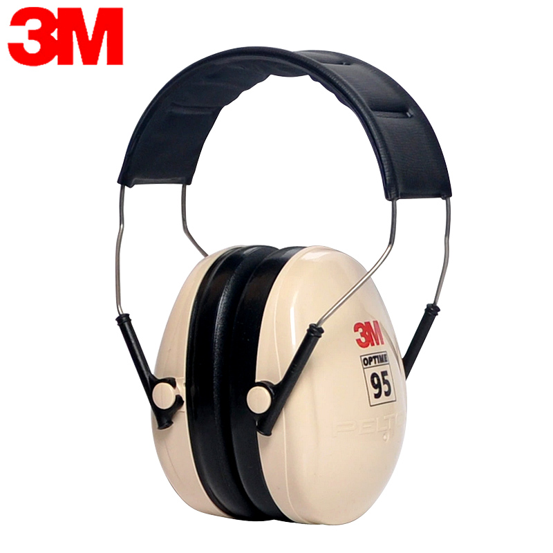 3M耳罩H6A H7A隔音耳罩H6B H7B防噪音耳罩噪声H6FH7F睡眠学习神器-图3