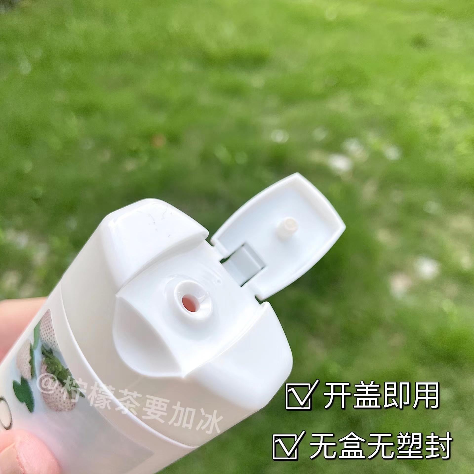 甜甜草莓香！美版OLAY烟酰胺沐浴露白草莓薄荷便携款89ml美白保湿-图2