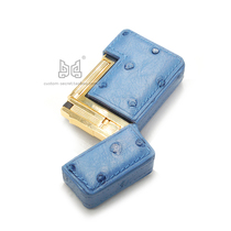 Lighter leather cover handmade custom genuine leather sheath universal cute male and female personality protective sheath Lang sound bag Lighter Cover