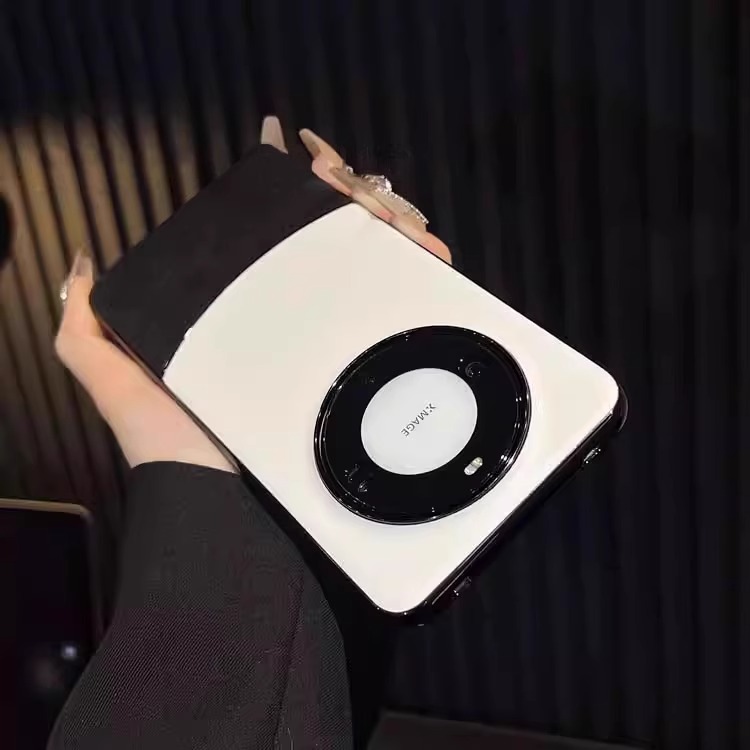 适用华为mate80pro手机壳超薄酒红皮纹mate70pro新款保护套mate60轻奢高级感女80promax全包防摔mate60RS简约 - 图3