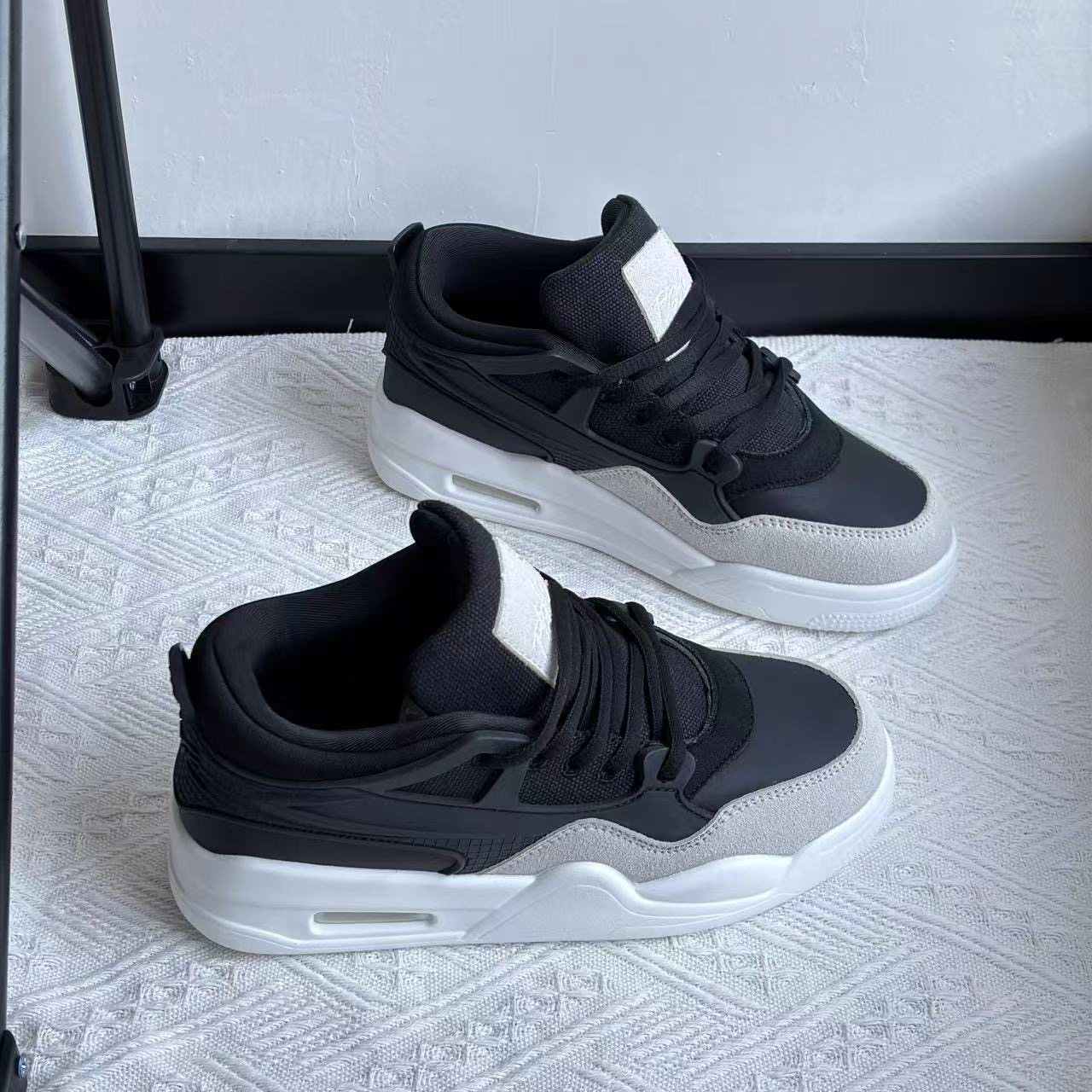 跃莱克2025新款复古男女篮球高帮情侣气垫联名ins百搭运动休闲鞋,淘宝优惠券,粉丝福利购,淘宝优惠卷