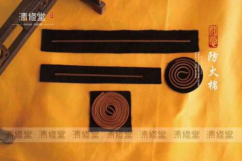 香垫 阻燃棉 香炉隔热垫 香炉垫盘香垫 香道用品 香薰棉 防火棉 - 图3