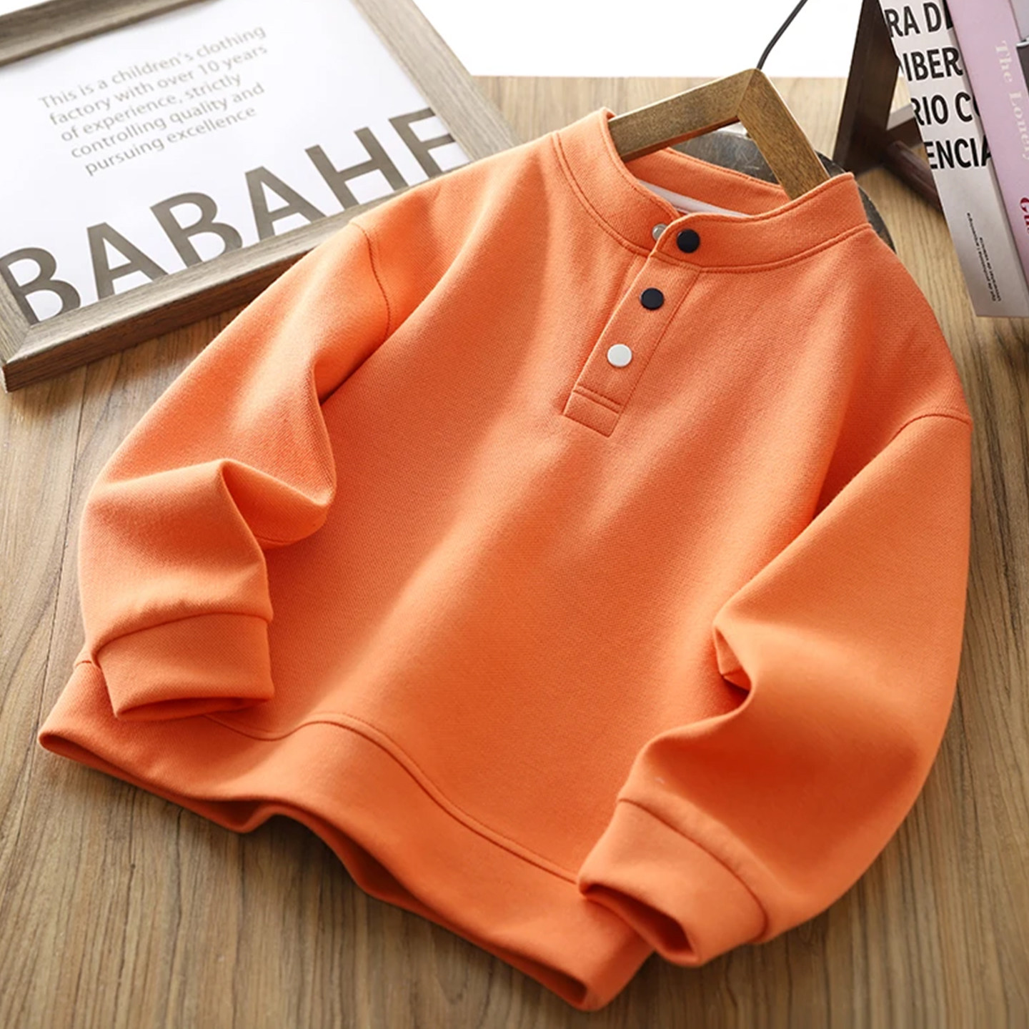 男童长袖T恤2026春秋装新款儿童帅气纯色立领打底衫大童百搭上衣,淘宝优惠券,粉丝福利购,淘宝优惠卷