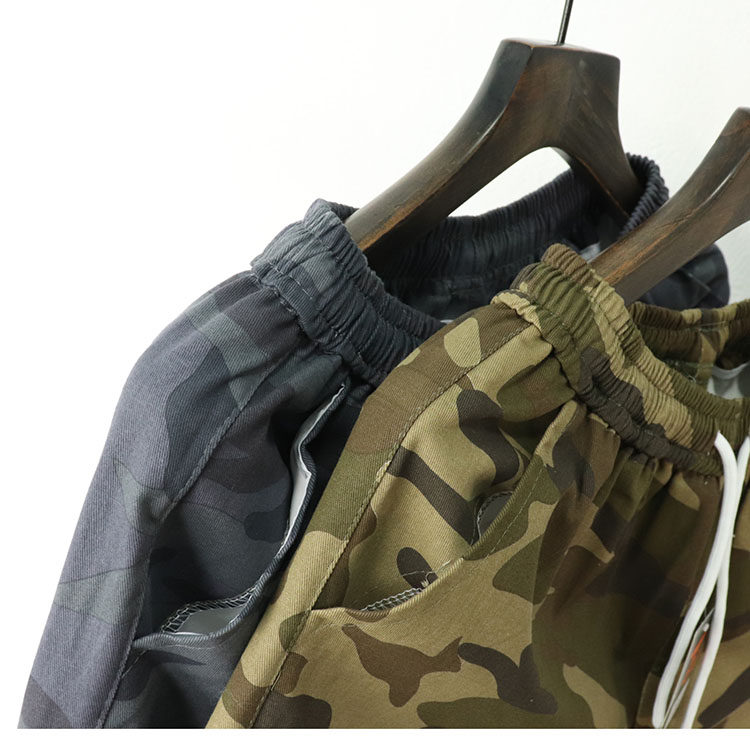 潮牌重磅三分四分潮流休闲裤夏季短裤运动迷彩短裤松紧洋气男中裤,淘宝优惠券,粉丝福利购,淘宝优惠卷