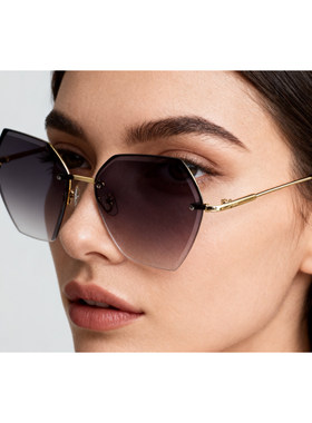 墨镜女夏季防晒海边防紫外线