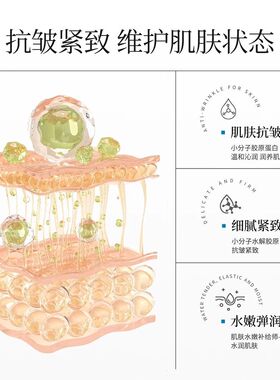 正品HEXKIN赫诗琴胶原童颜面膜抗皱紧致补水保湿舒缓修护女面膜贴