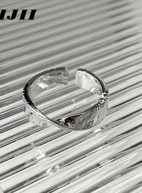 【链界LIJII】“mobius”度量衡 设计师款开口式小众男女同款戒指