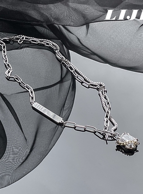 多LIJII钻石高级男女同款项链