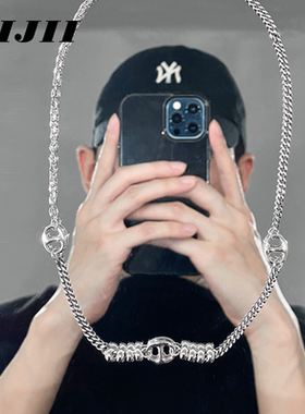 925纯银男女猪鼻扣小众高级简约