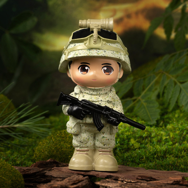 少年特种兵人仔手办模型套装摆件人偶小人蛋糕装饰学生礼物,淘宝优惠券,粉丝福利购,淘宝优惠卷