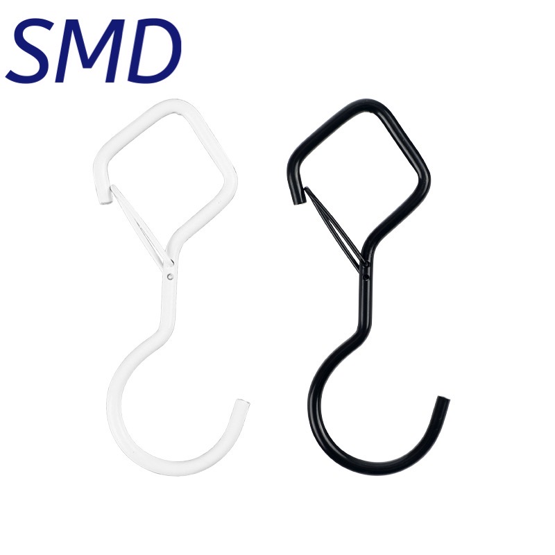 Q形挂钩悬挂吊篮吊钩螺丝 防脱落黑螺纹吊钩螺栓问号勾彩灯羊眼钩,淘宝优惠券,粉丝福利购,淘宝优惠卷