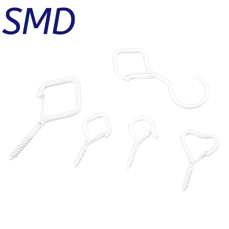 Q形挂钩悬挂吊篮吊钩螺丝 防脱落黑螺纹吊钩螺栓问号勾彩灯羊眼钩,淘宝优惠券,粉丝福利购,淘宝优惠卷