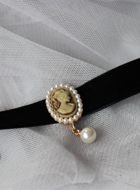 1.5CM宽项链秋冬宫廷复古choker