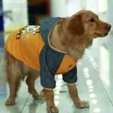 Цинканг собачья одежда, зимняя одежда густая золотая ретрада сатсума средняя большая собака домашнее животное милые две юбки