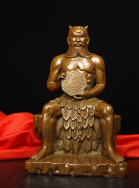 伏羲八卦铜像雕塑可定制