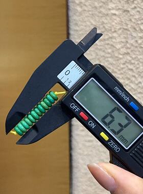 菱镁矿菜籽绿隔片6毫米 diy文玩佛珠手串项链手工编绳 DM470