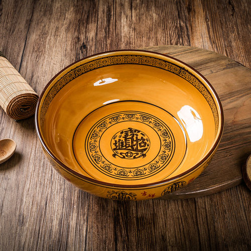 酸菜鱼大碗陶瓷汤盆水煮鱼盆家用大号汤碗面碗商用钵钵鸡小龙虾碗 - 图0