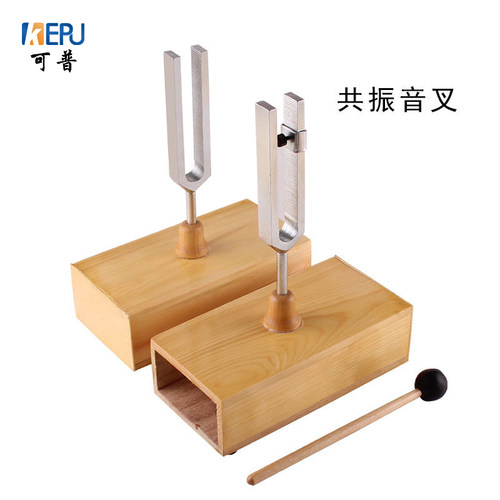 可普 音叉共振教学音叉256赫兹440赫兹512赫兹物理声学实验器材学生老师用声的振动与声波干涉听力检测 - 图0