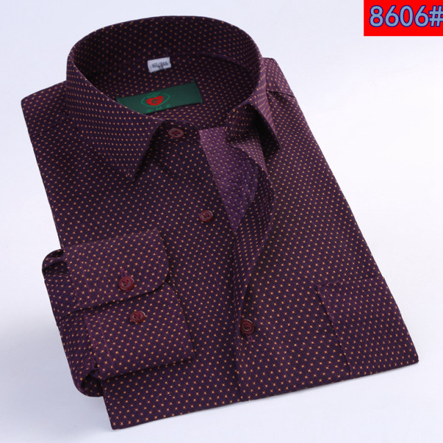 Big red business pinstripes free ironing year shirt