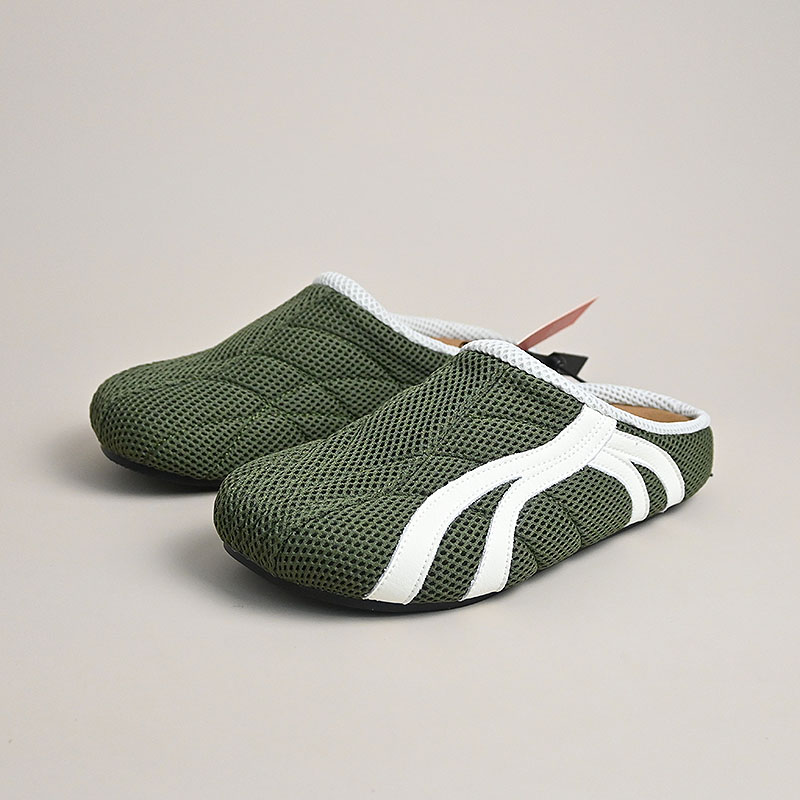 SGIRL 日本设计勃肯包头拖鞋女2025新款夏季网面懒人一脚蹬外穿鞋 - 图0