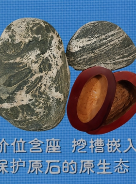 天然泰山原石本来的模样