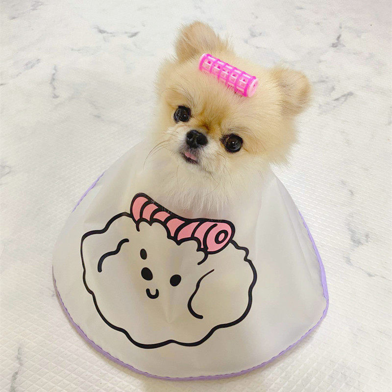 糯米家ins热款狗狗理发斗篷泪痕面部护理防水斗篷围布罩衣猫宠物,淘宝优惠券,粉丝福利购,淘宝优惠卷