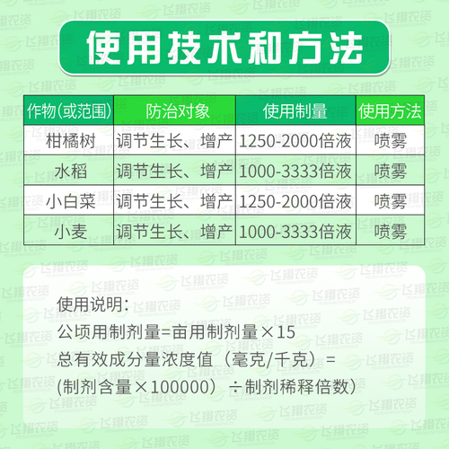 14羟基芸苔素内酯甾醇硕丰481果蔬解药害保花保果植物生长调节剂