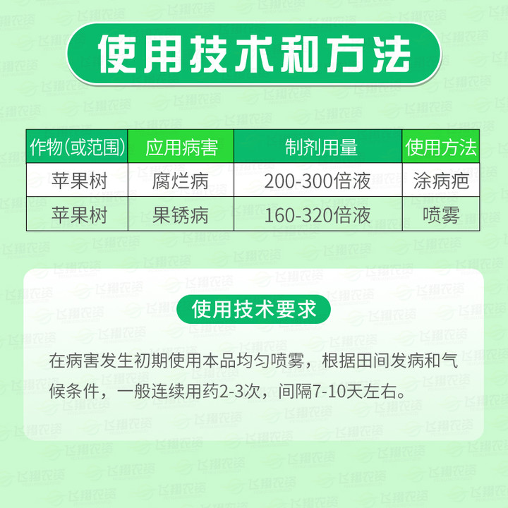 国光辛菌胺醋酸盐桃树流胶病苹果果锈腐烂病枯萎病毒病农药杀菌剂 - 图0